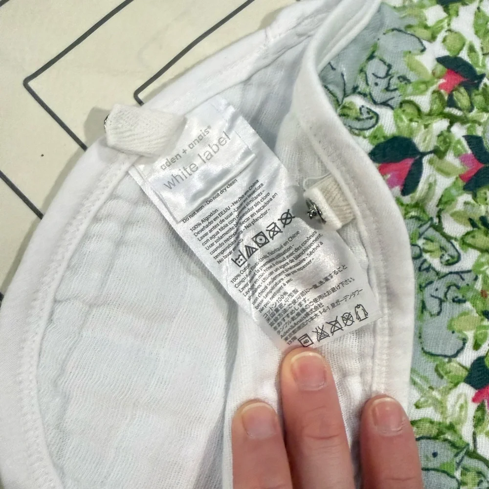 Aden + Anais Elephant Bib Burp Cloth